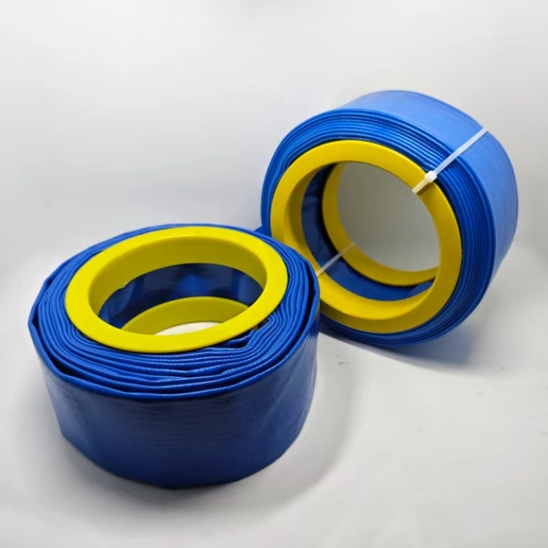 PVC Layflat hose blue color.webp